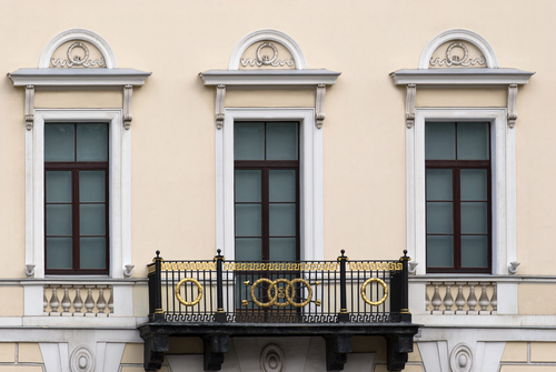 Balcony grill paint